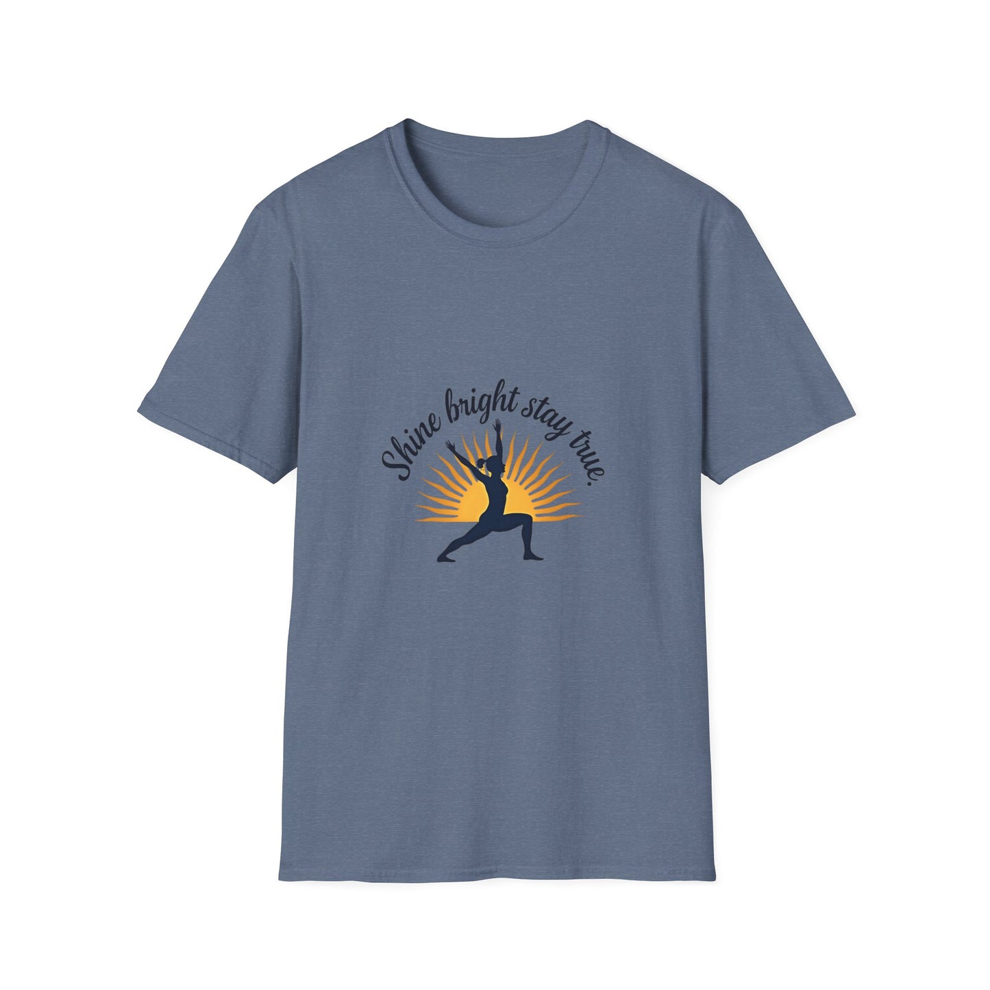 Unisex Inspirational T-Shirt, Motivational Tee, Fitness Shirt, Gift for Yogis, Relaxed Style for Everyday Wear
