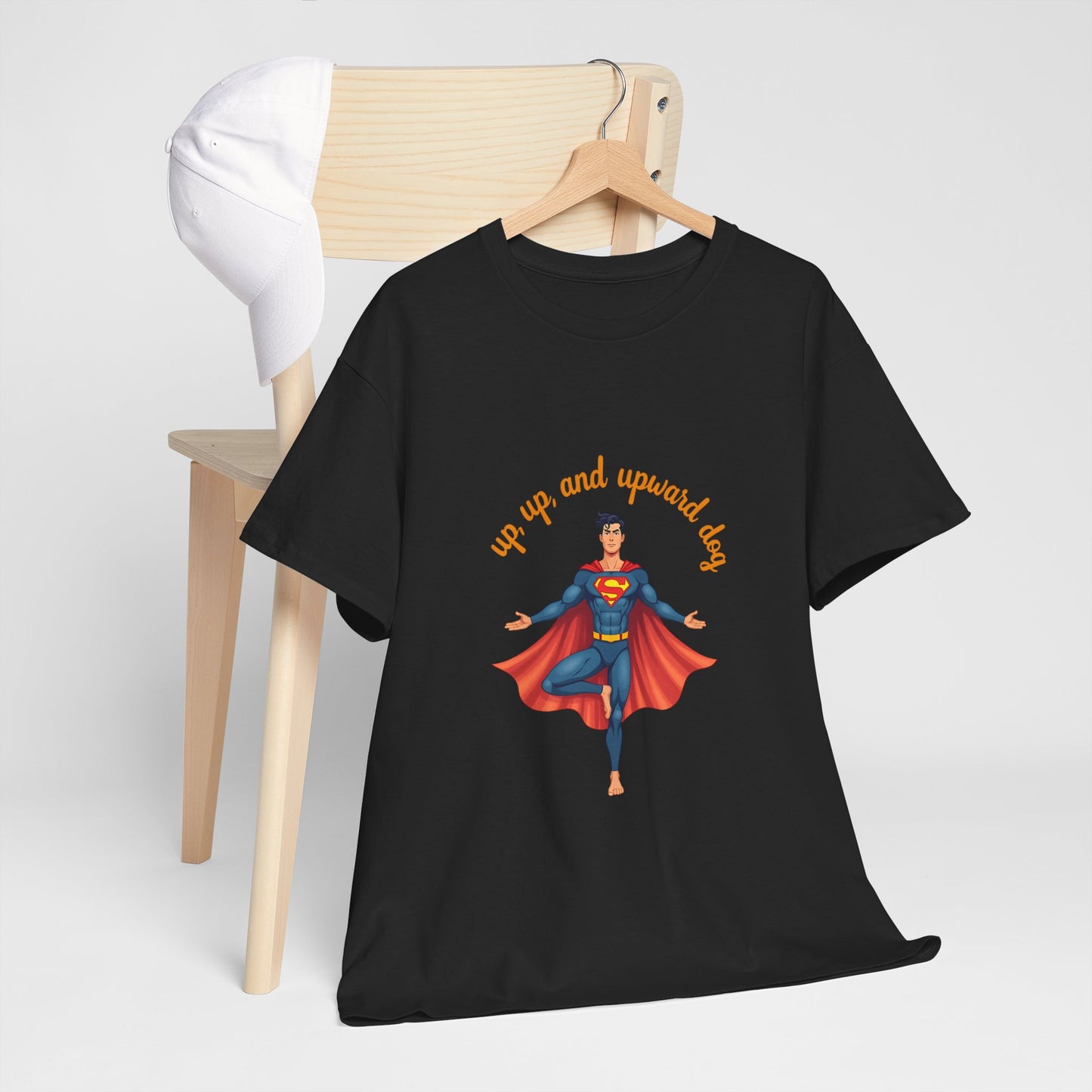 Superhero Motivational Tee, Unisex Cotton Shirt, Gift for Kids, Inspirational Superhero Apparel, Fun Comic T-Shirt