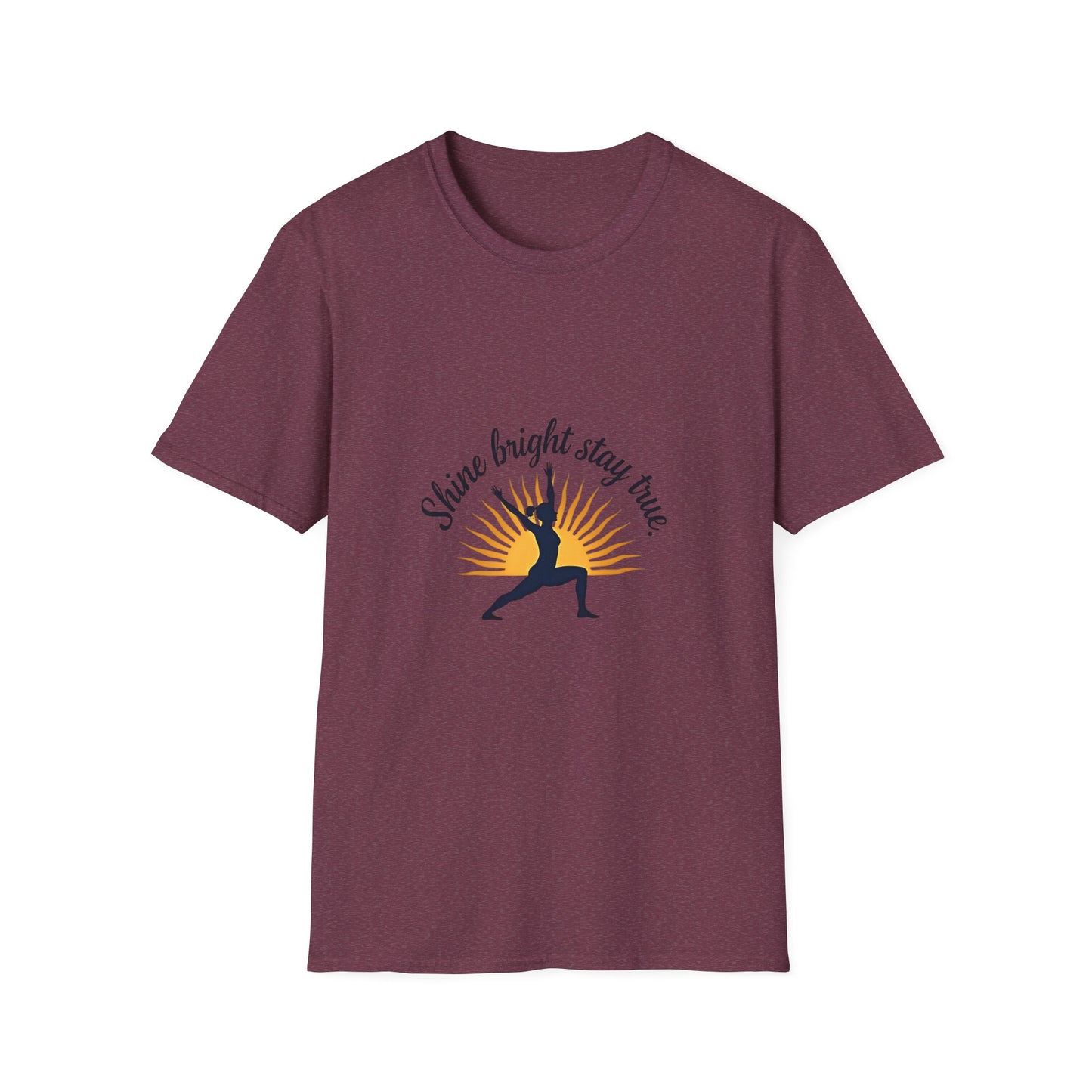 Unisex Inspirational T-Shirt, Motivational Tee, Fitness Shirt, Gift for Yogis, Relaxed Style for Everyday Wear