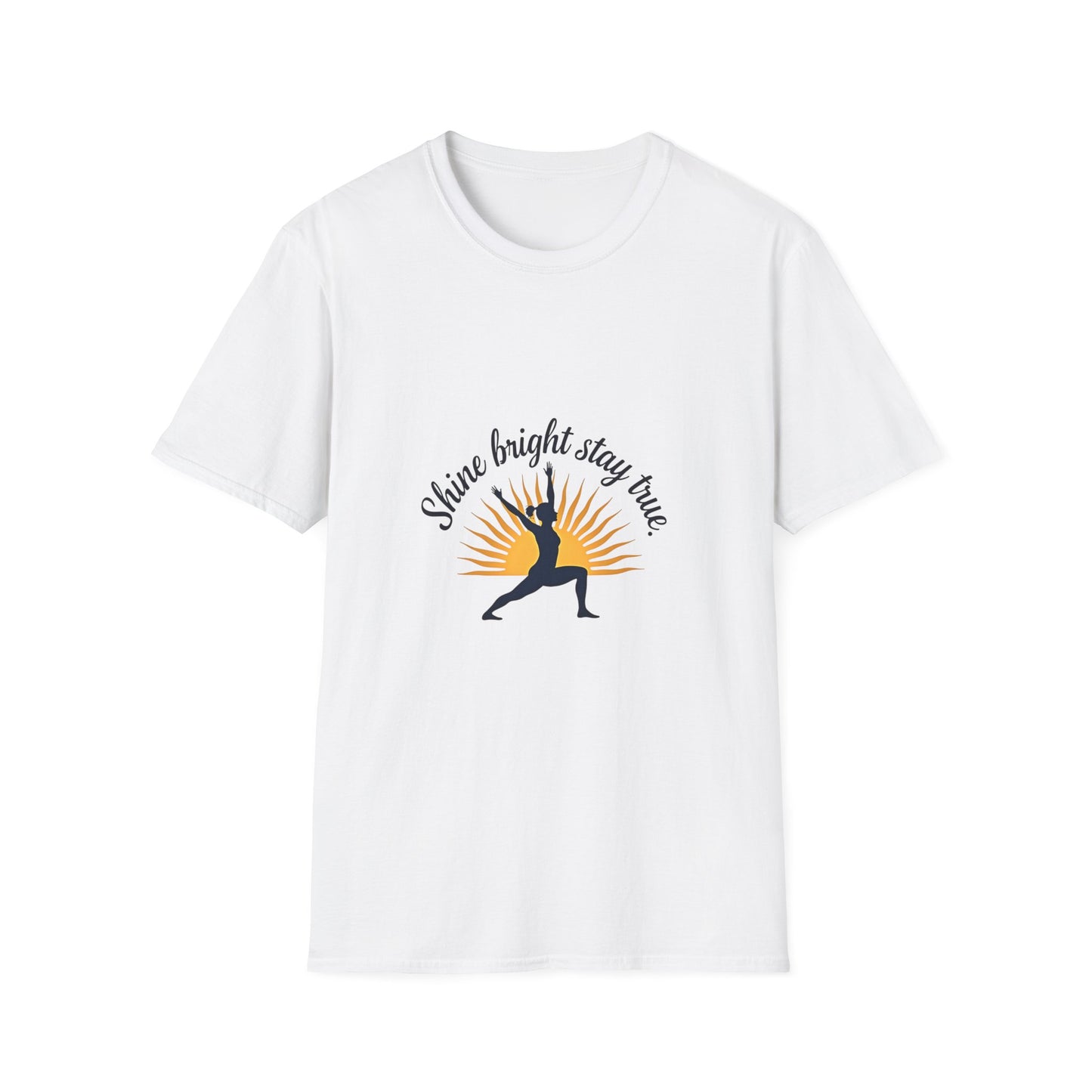 Unisex Inspirational T-Shirt, Motivational Tee, Fitness Shirt, Gift for Yogis, Relaxed Style for Everyday Wear