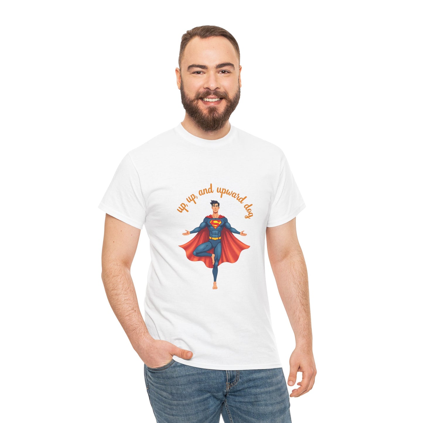 Superhero Motivational Tee, Unisex Cotton Shirt, Gift for Kids, Inspirational Superhero Apparel, Fun Comic T-Shirt