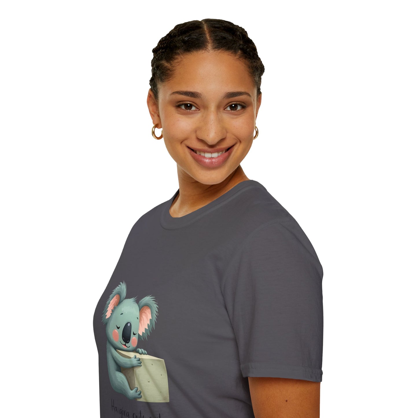 Cute Koala T-Shirt, Animal Lover Tee, Gift for Kids, Funny Shirt, Nature Apparel, Casual Wear