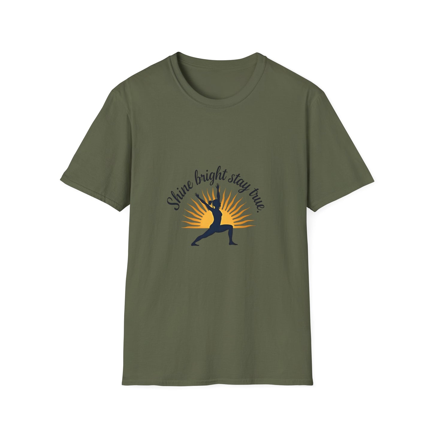 Unisex Inspirational T-Shirt, Motivational Tee, Fitness Shirt, Gift for Yogis, Relaxed Style for Everyday Wear