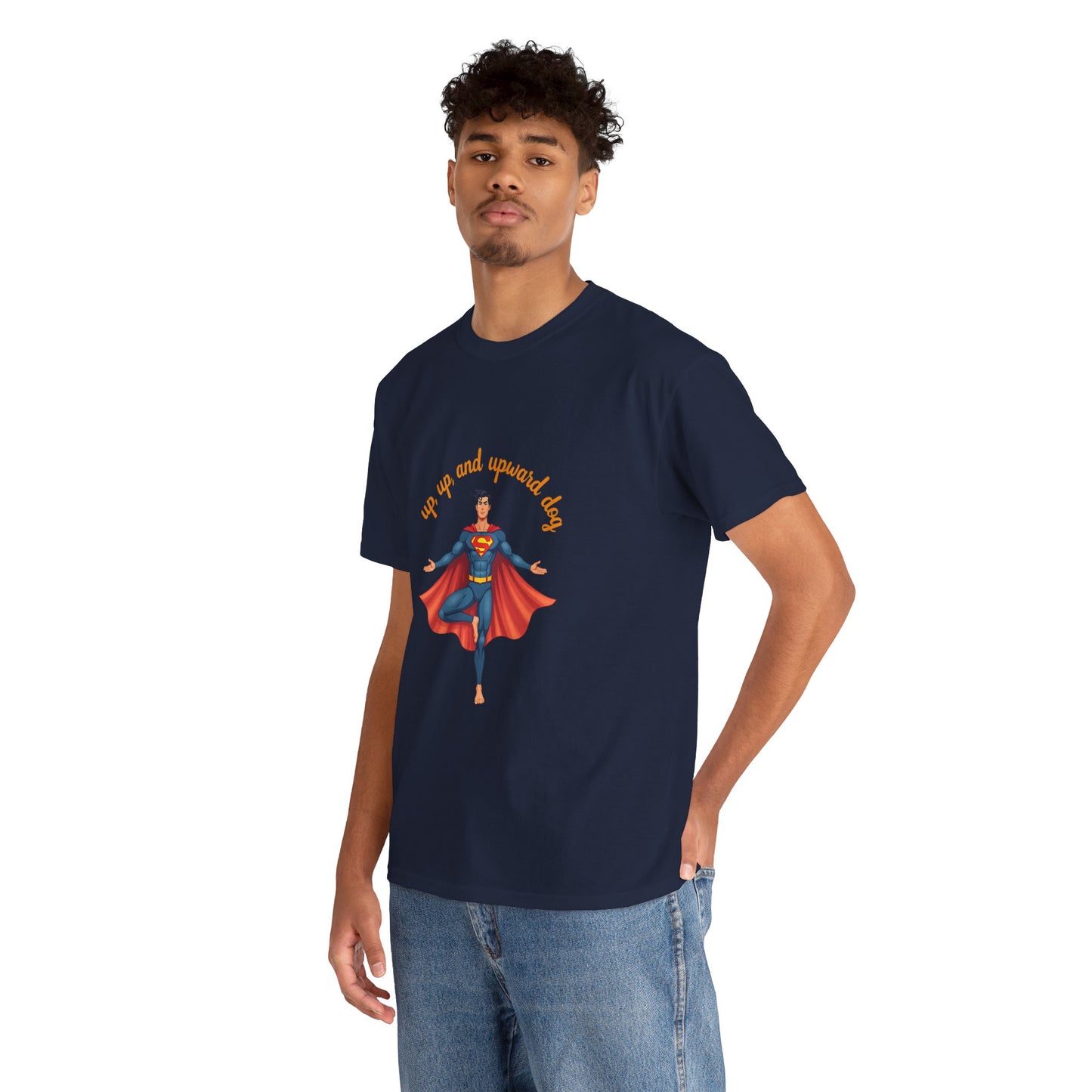 Superhero Motivational Tee, Unisex Cotton Shirt, Gift for Kids, Inspirational Superhero Apparel, Fun Comic T-Shirt