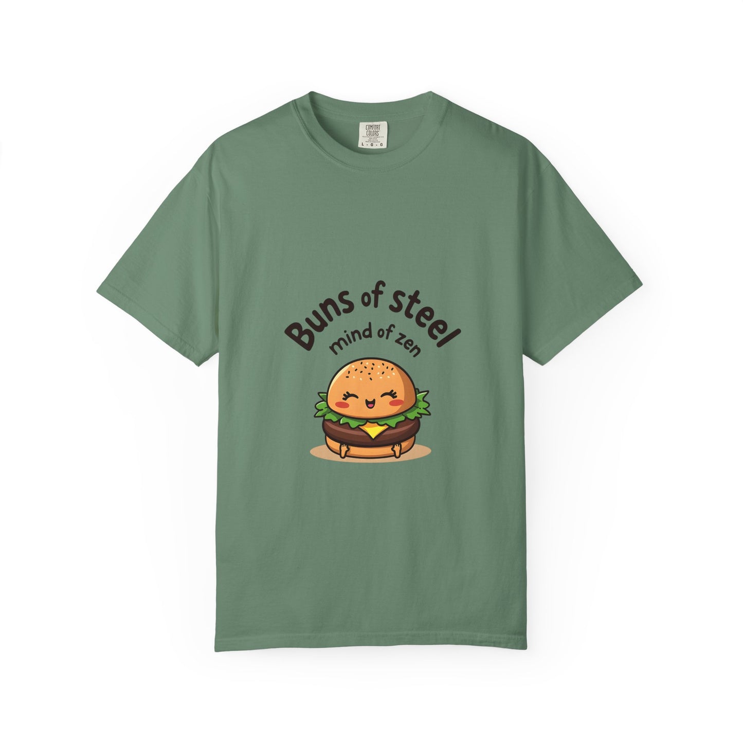 Buns of Steel T-Shirt, Cute Fitness Shirt, Unisex Graphic Tee, Gift for Foodies, Motivational T-Shirt, Comfortable Wear