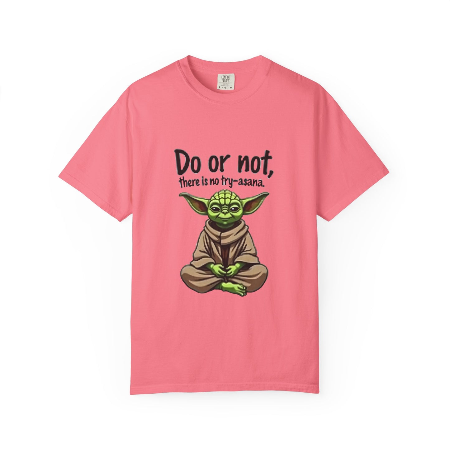 Yoda Motivational T-Shirt, Unisex Tee, Funny Star Wars Gift, Geeky Apparel, Jedi Master Style, Casual Comfort Wear