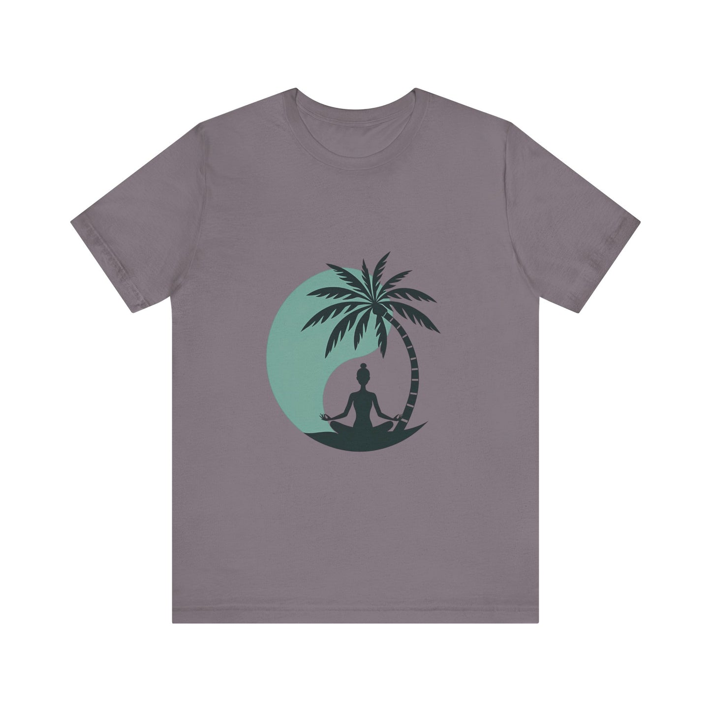 Mindful Beach Vibes Unisex Tee - Palm Tree Design T-Shirt