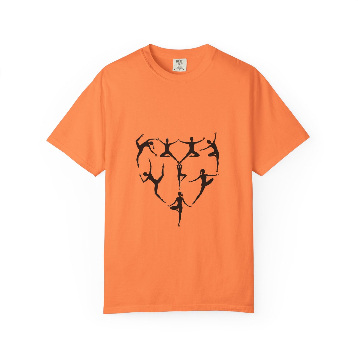 Unisex Dance Heart T-shirt, Gift for Dancers, Artistic Tee, Casual Wear, Soft Cotton Shirt, Dance Lovers Apparel