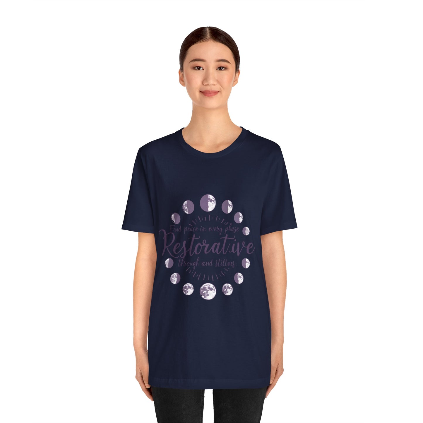 Restorative Peace Unisex T-Shirt - Spiritual Affirmation Tee for Mindfulness