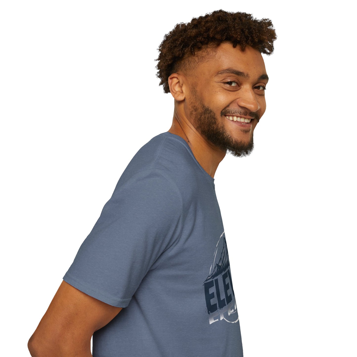 Adventure Awaits 'Elevate' Unisex Softstyle T-Shirt | Perfect for Nature Lovers, Outdoor Activities, Casual Wear, Gifts