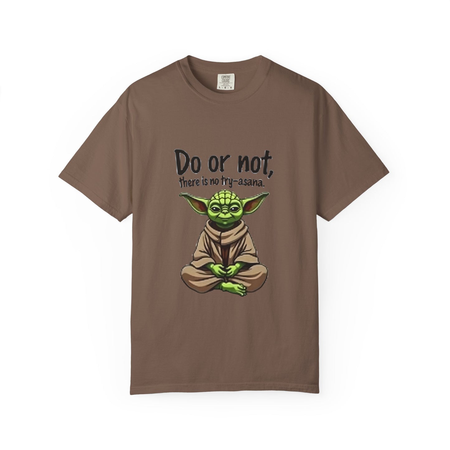Yoda Motivational T-Shirt, Unisex Tee, Funny Star Wars Gift, Geeky Apparel, Jedi Master Style, Casual Comfort Wear