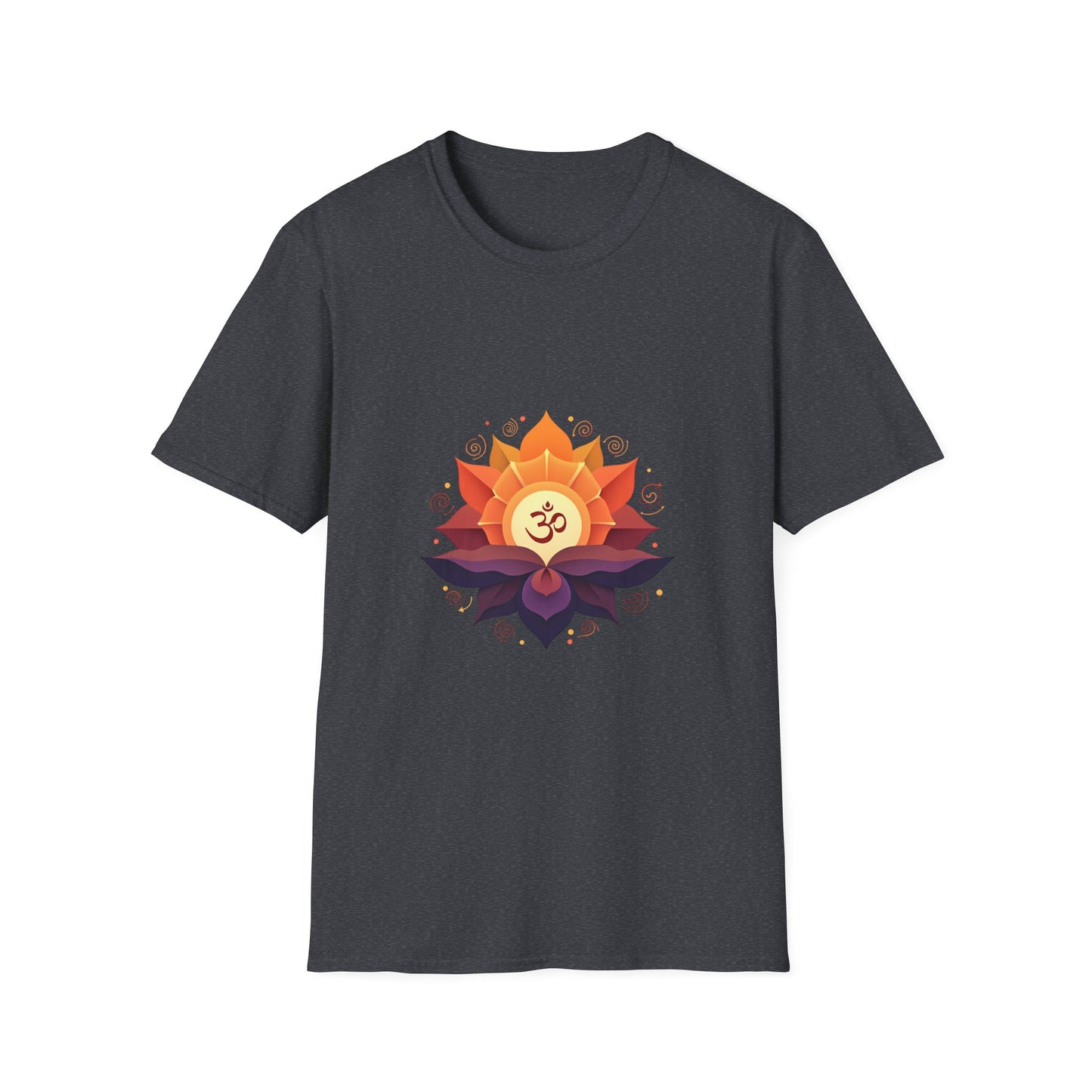 Yoga Lotus Unisex T-Shirt, Spiritual Tee, Meditation Apparel, Yoga Gifts, Zen Wear, OM Design Shirt
