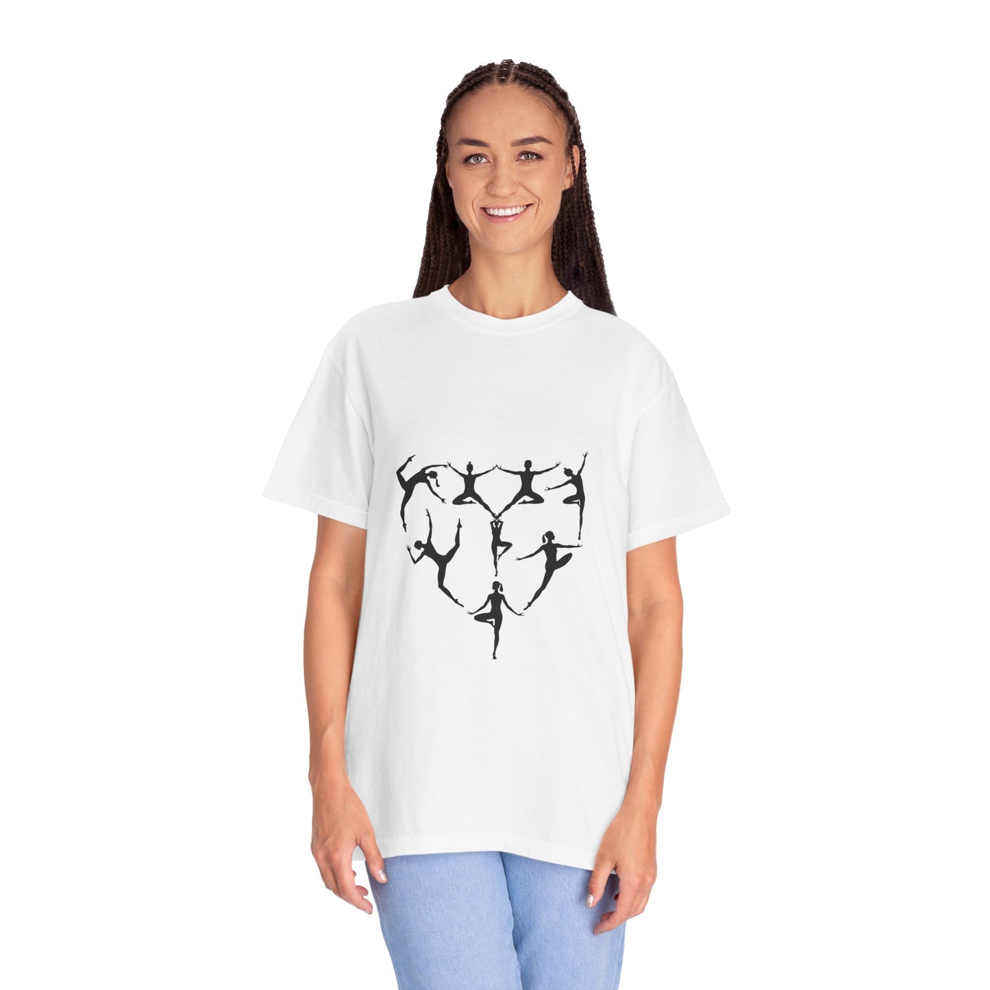 Unisex Dance Heart T-shirt, Gift for Dancers, Artistic Tee, Casual Wear, Soft Cotton Shirt, Dance Lovers Apparel