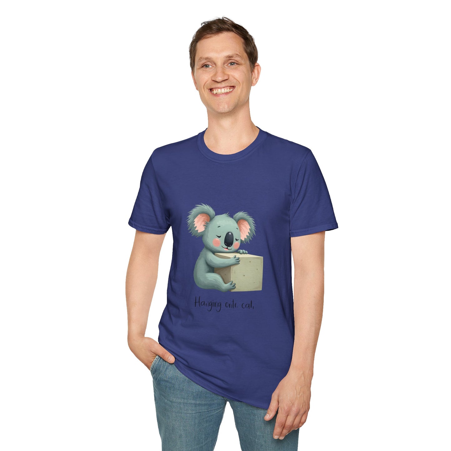 Cute Koala T-Shirt, Animal Lover Tee, Gift for Kids, Funny Shirt, Nature Apparel, Casual Wear