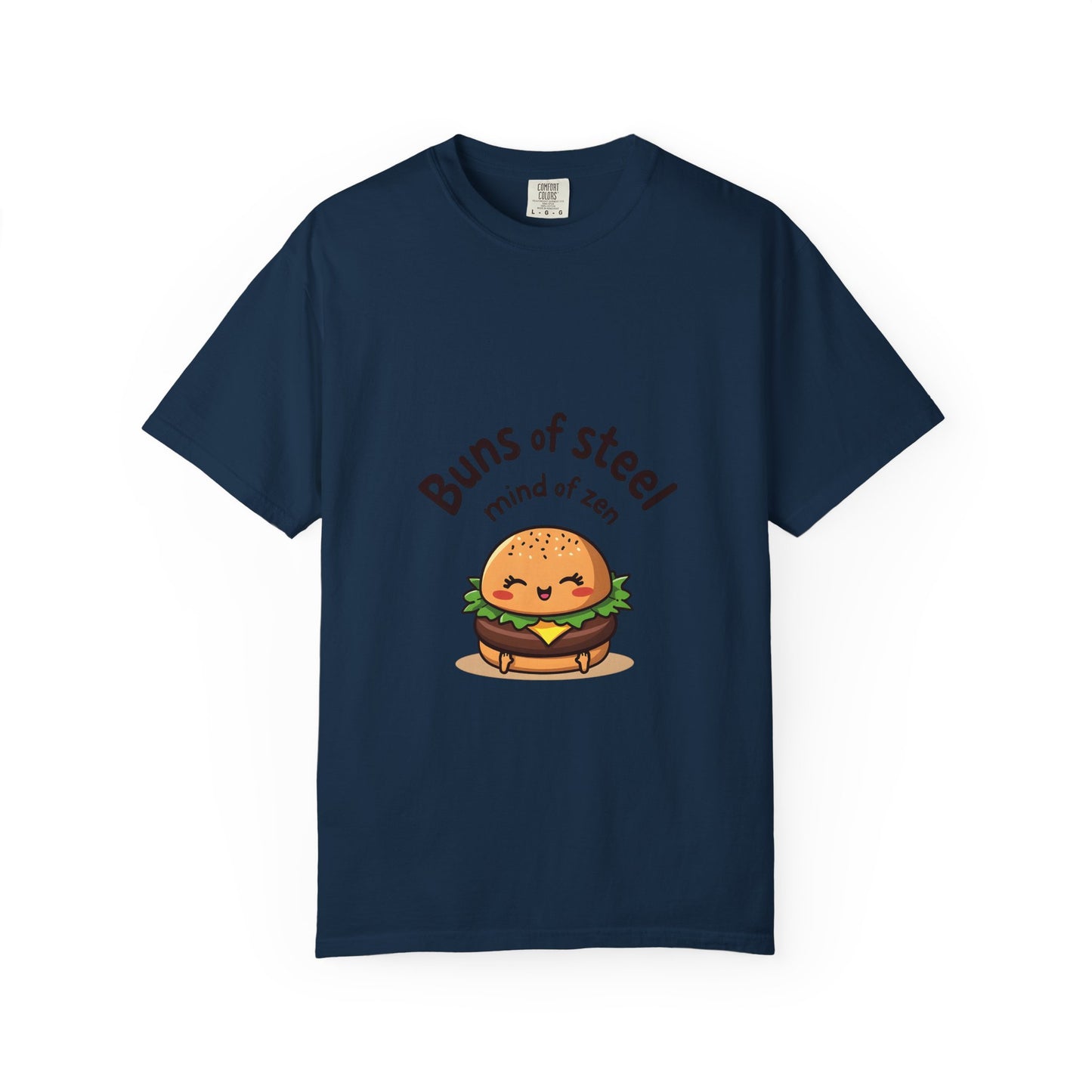 Buns of Steel T-Shirt, Cute Fitness Shirt, Unisex Graphic Tee, Gift for Foodies, Motivational T-Shirt, Comfortable Wear