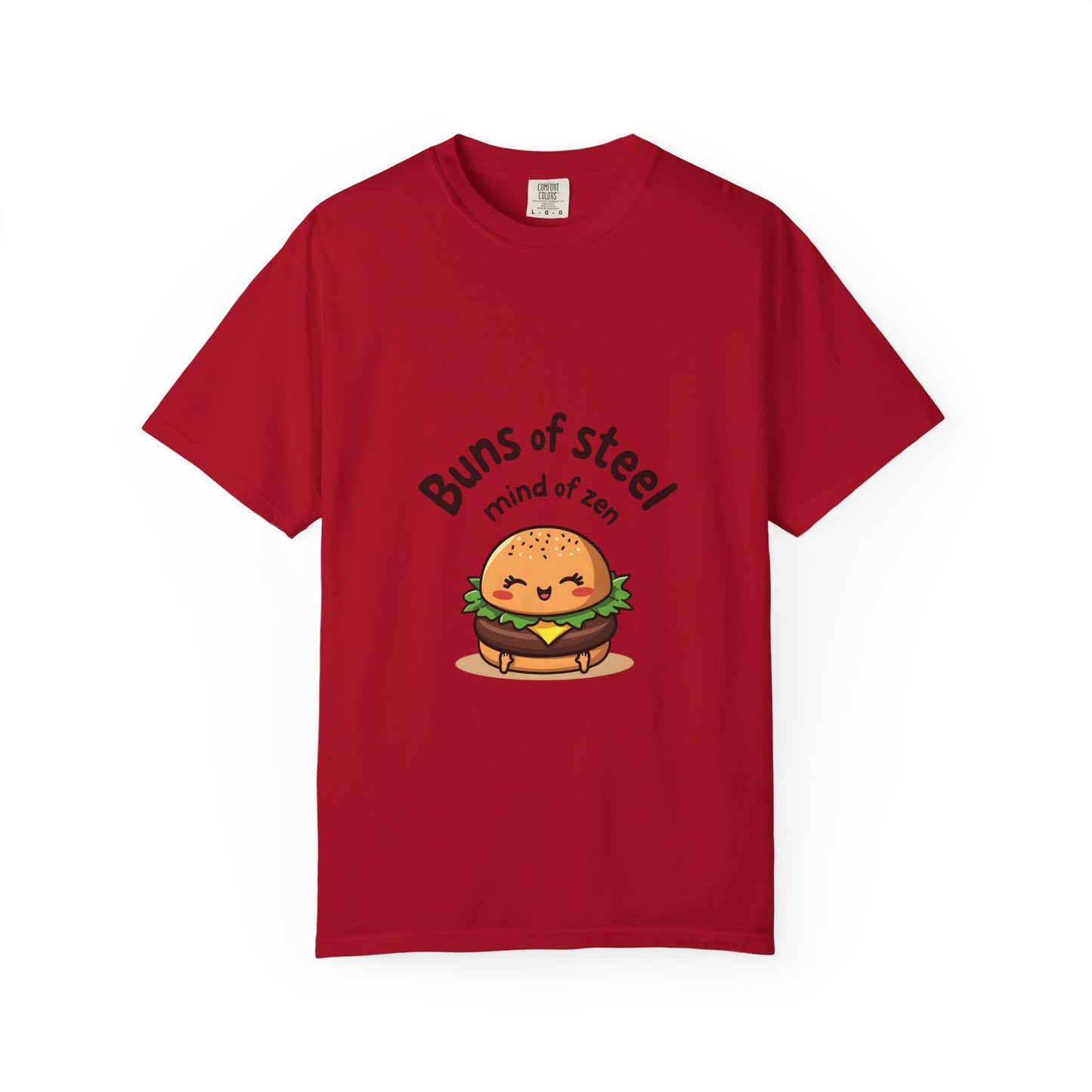 Buns of Steel T-Shirt, Cute Fitness Shirt, Unisex Graphic Tee, Gift for Foodies, Motivational T-Shirt, Comfortable Wear