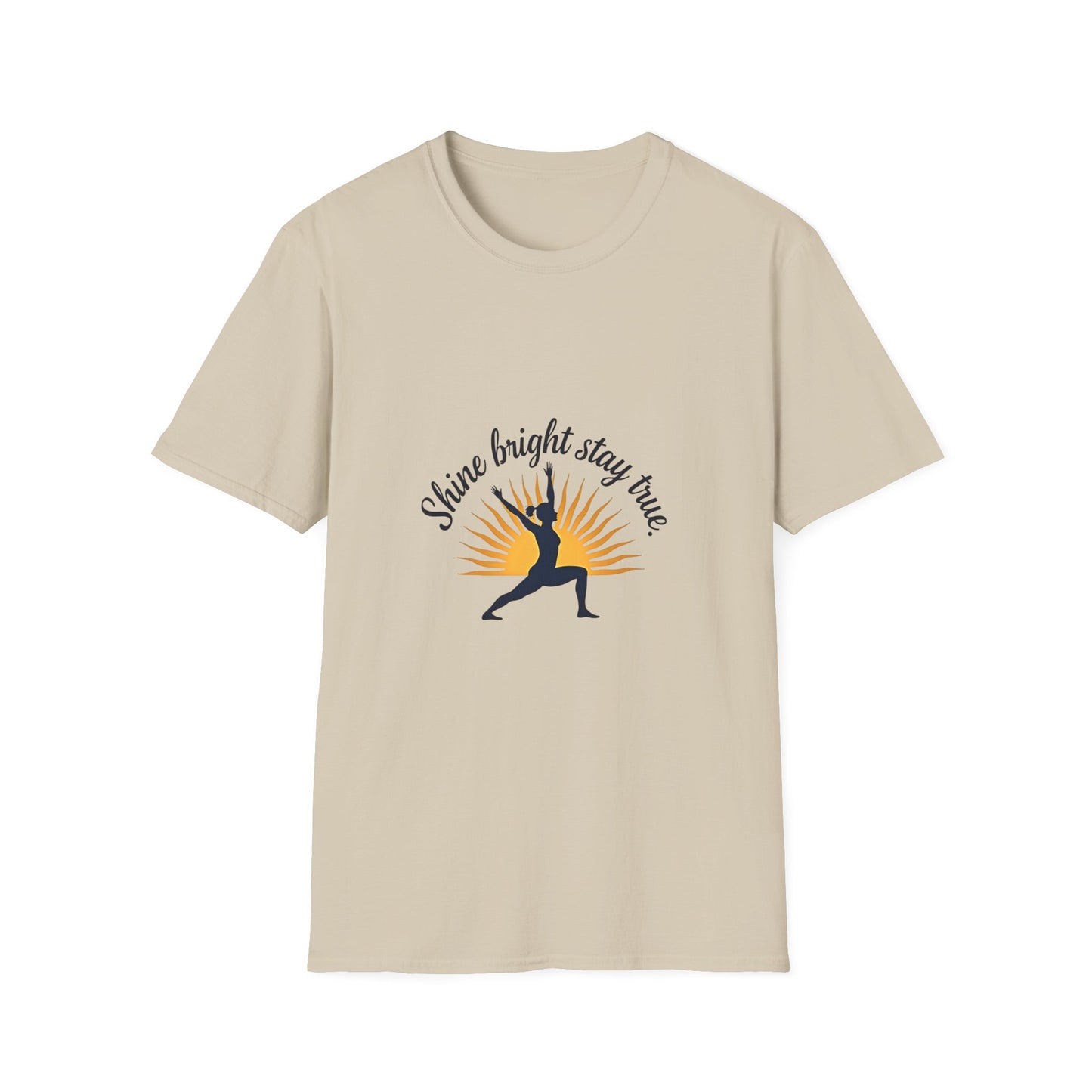 Unisex Inspirational T-Shirt, Motivational Tee, Fitness Shirt, Gift for Yogis, Relaxed Style for Everyday Wear