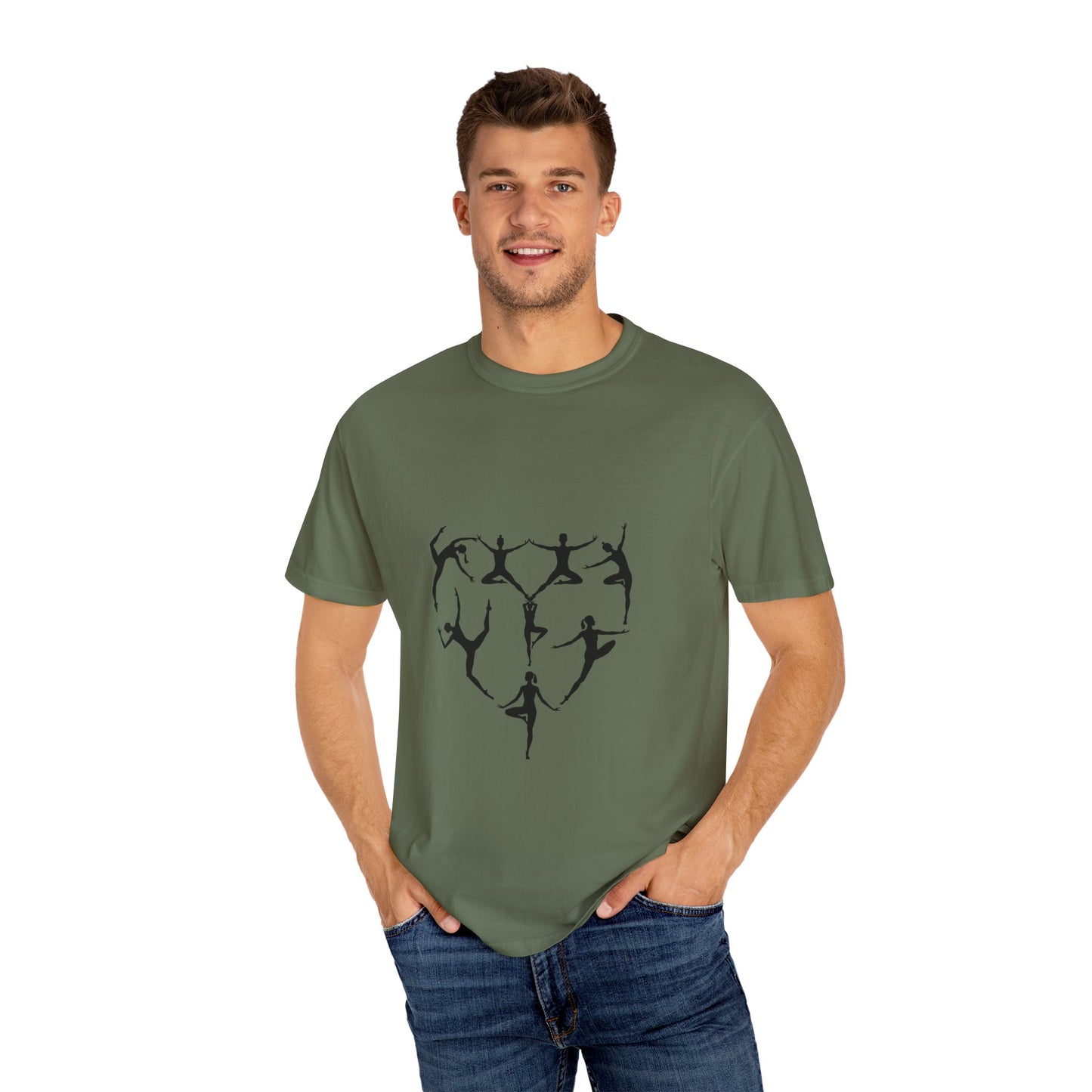Unisex Dance Heart T-shirt, Gift for Dancers, Artistic Tee, Casual Wear, Soft Cotton Shirt, Dance Lovers Apparel