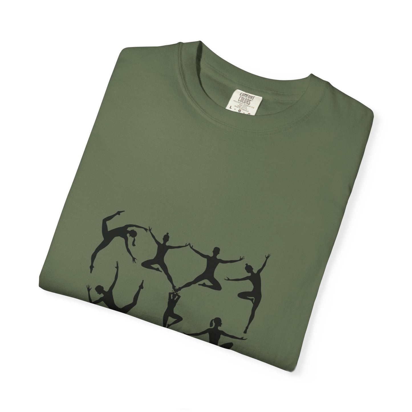 Unisex Dance Heart T-shirt, Gift for Dancers, Artistic Tee, Casual Wear, Soft Cotton Shirt, Dance Lovers Apparel