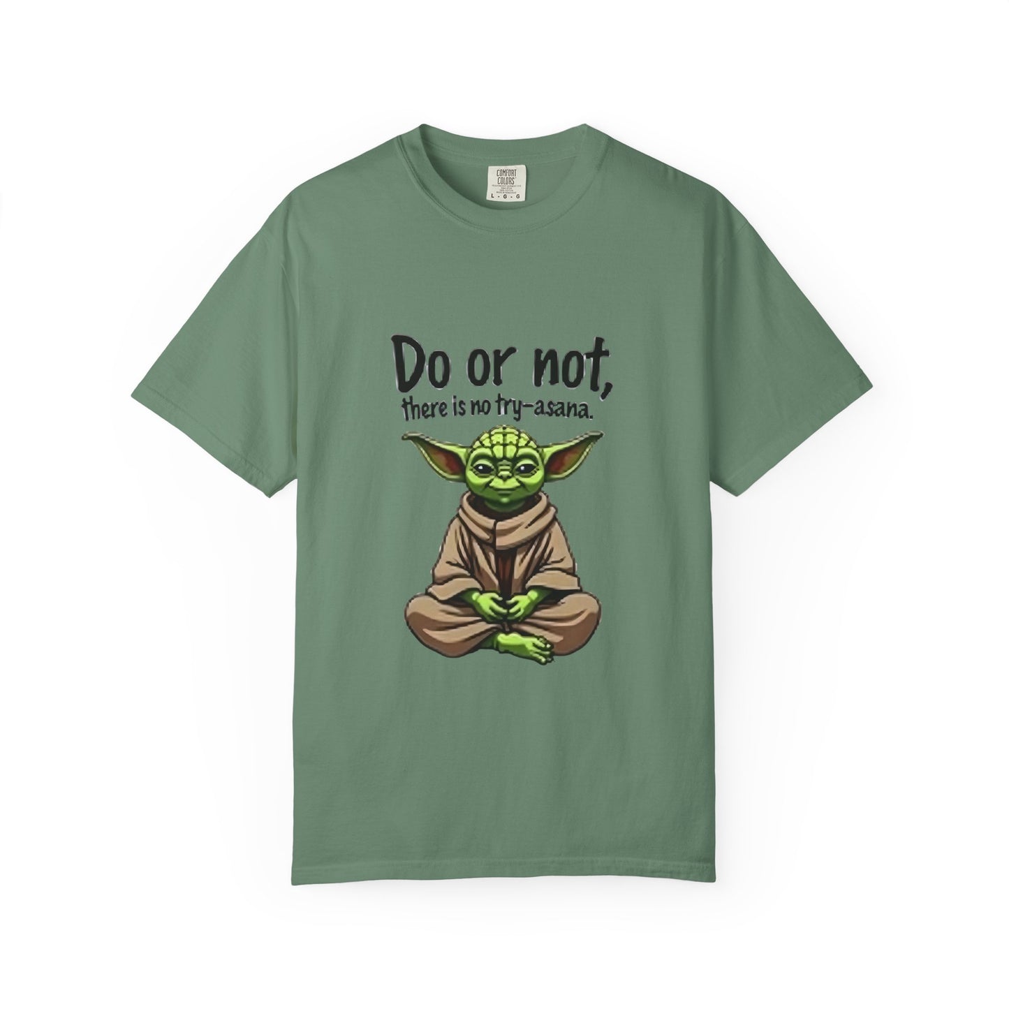 Yoda Motivational T-Shirt, Unisex Tee, Funny Star Wars Gift, Geeky Apparel, Jedi Master Style, Casual Comfort Wear