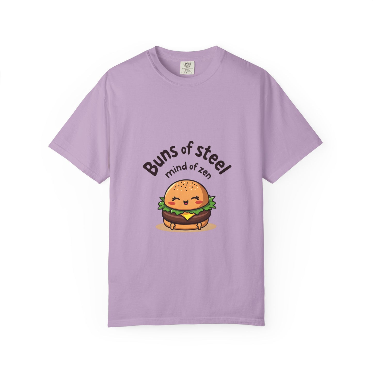 Buns of Steel T-Shirt, Cute Fitness Shirt, Unisex Graphic Tee, Gift for Foodies, Motivational T-Shirt, Comfortable Wear