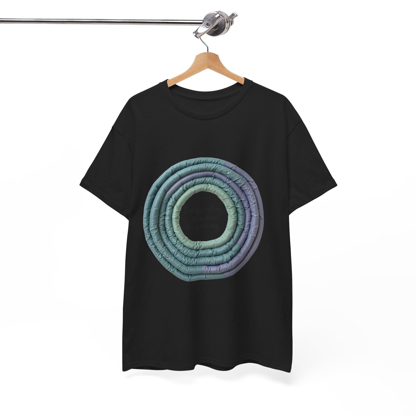 Inspirational Unisex Heavy Cotton Tee, Everyday blessing shirt, Motivational T-shirt, Gift for her, Positive vibes apparel