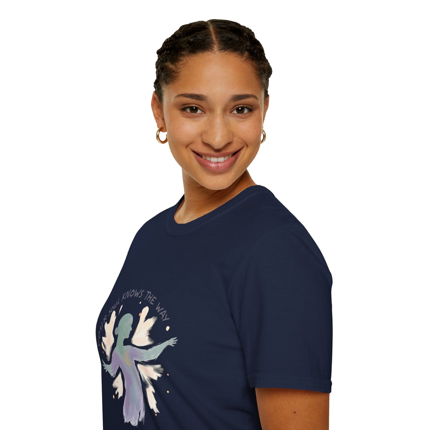 Spiritual Journey T-Shirt, Inspirational Tee, Motivational Apparel, Mindfulness Gift, Softstyle Shirt