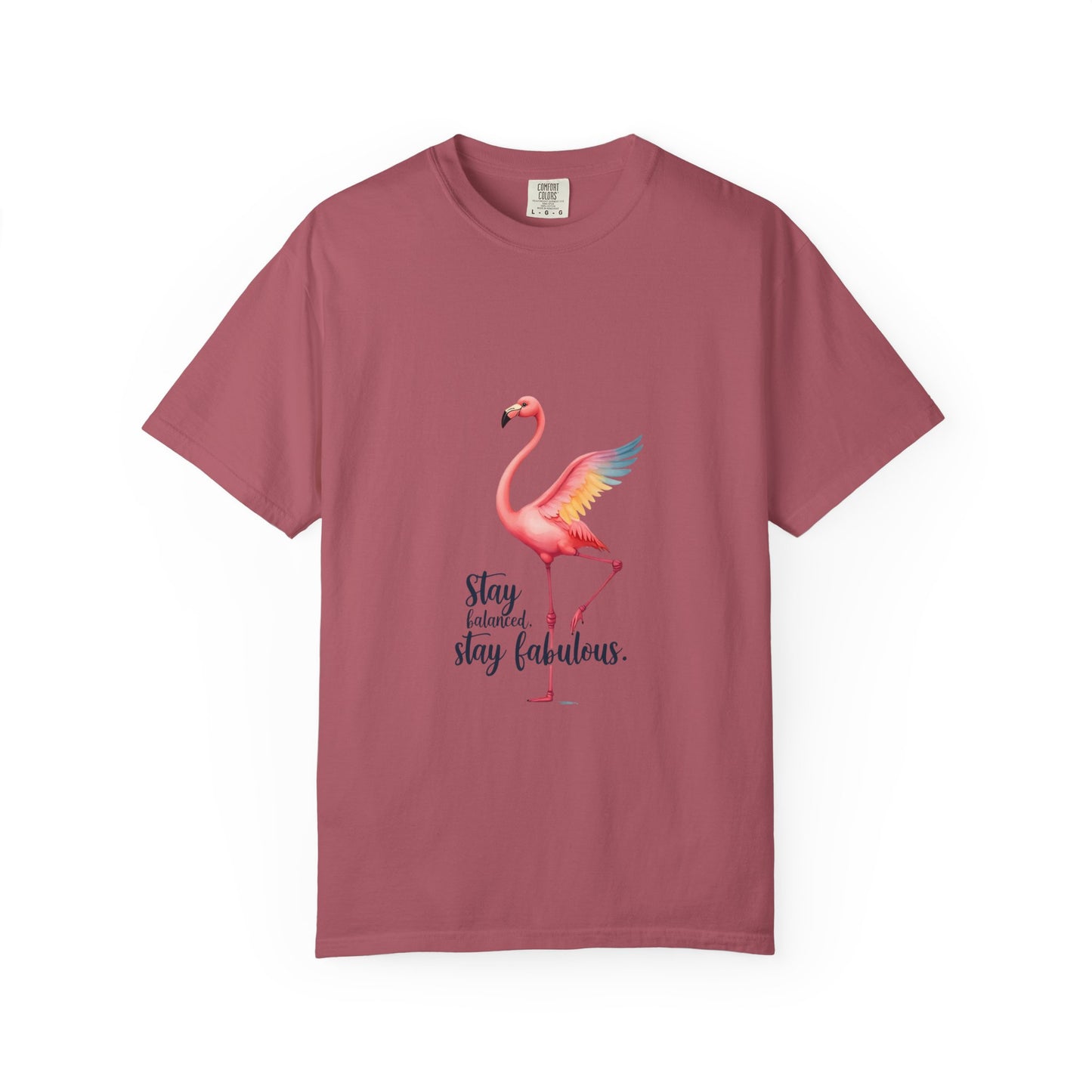 Flamingo Graphic T-Shirt, Stay Fabulous Tee, Summer Casual Wear, Gift for Her, Trendy Vacation Shirt, Cute Beach Outfit