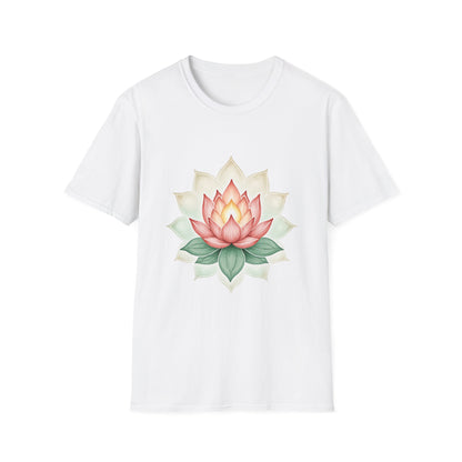 Lotus Mandala T-Shirt for Yoga Enthusiasts