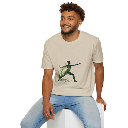 Unisex Softstyle T-Shirt with Nature-Inspired Design - Perfect for Eco-Conscious and Active Lifestyles