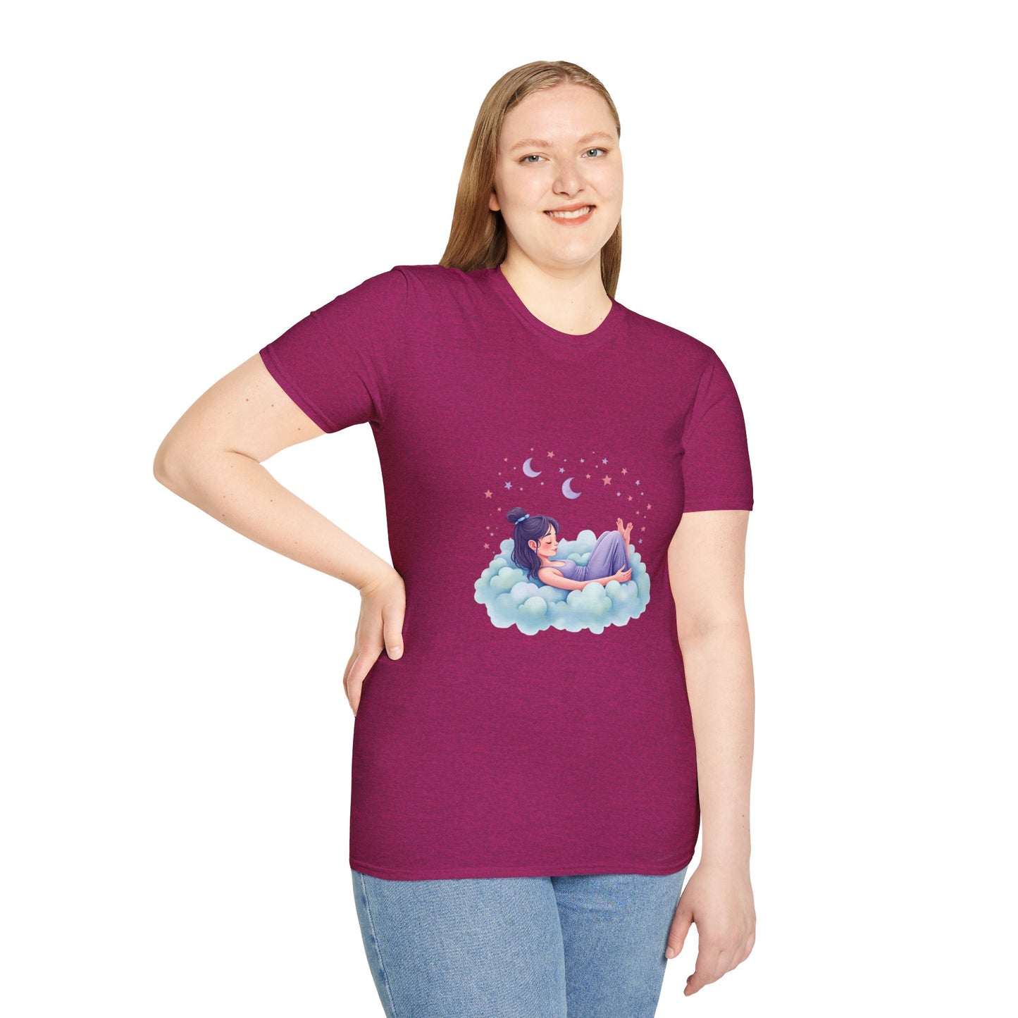 Dreamy Cloud Graphic Unisex Softstyle T-Shirt