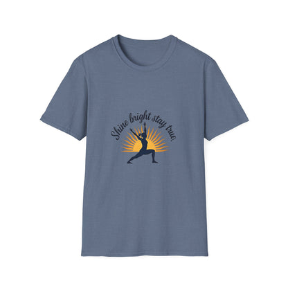 Unisex Inspirational T-Shirt, Motivational Tee, Fitness Shirt, Gift for Yogis, Relaxed Style for Everyday Wear