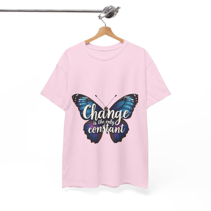 Butterfly Change Unisex T-Shirt - Inspirational Tee for Change Lovers, Gifts for Nature Enthusiasts, Motivational Wear, Everyday [...]
