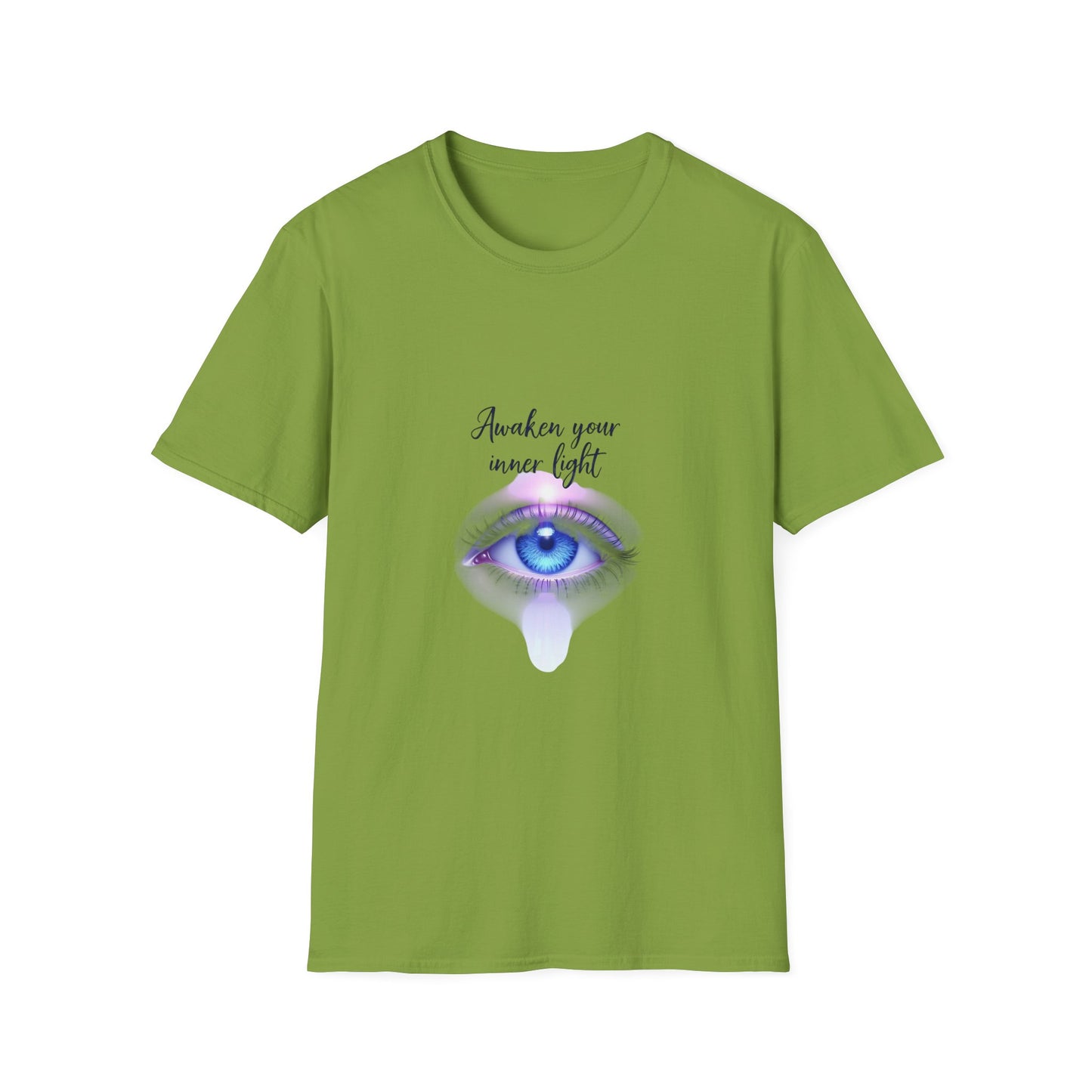 Awakening Eye Unisex Softstyle T-Shirt, Spiritual Tee, Boho Style Shirt, Gift for Her, Self-Care Apparel, Mindfulness Fashion, Unique [...]