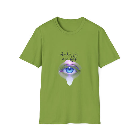 Awakening Eye Unisex Softstyle T-Shirt, Spiritual Tee, Boho Style Shirt, Gift for Her, Self-Care Apparel, Mindfulness Fashion, Unique [...]