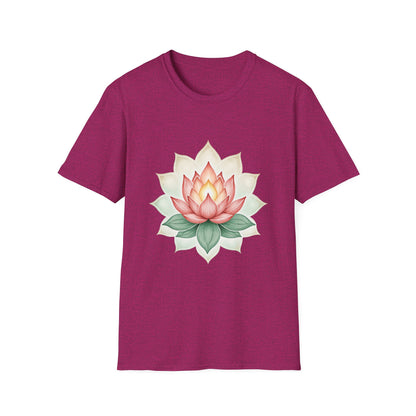 Lotus Mandala T-Shirt for Yoga Enthusiasts
