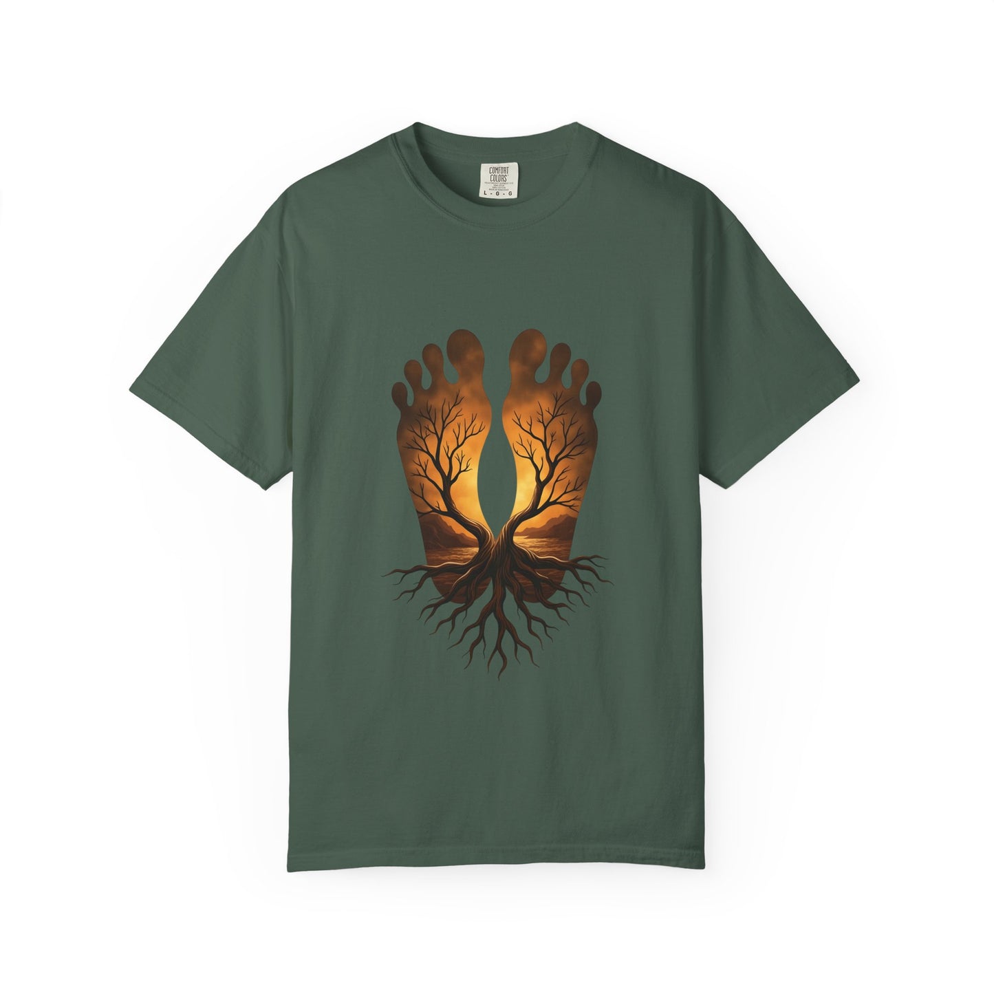 Nature-Inspired Unisex T-Shirt with Tree and Footprint Design | Eco-Friendly, Gift for Nature Lovers, Bohemian Style, Soul Connection [...]