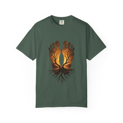 Nature-Inspired Unisex T-Shirt with Tree and Footprint Design | Eco-Friendly, Gift for Nature Lovers, Bohemian Style, Soul Connection [...]