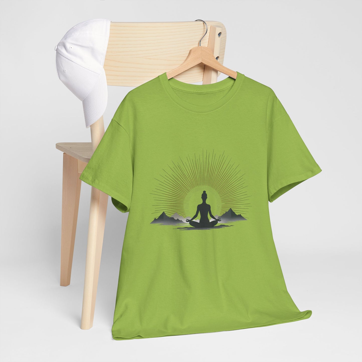 Mindfulness Meditation Unisex Heavy Cotton Tee