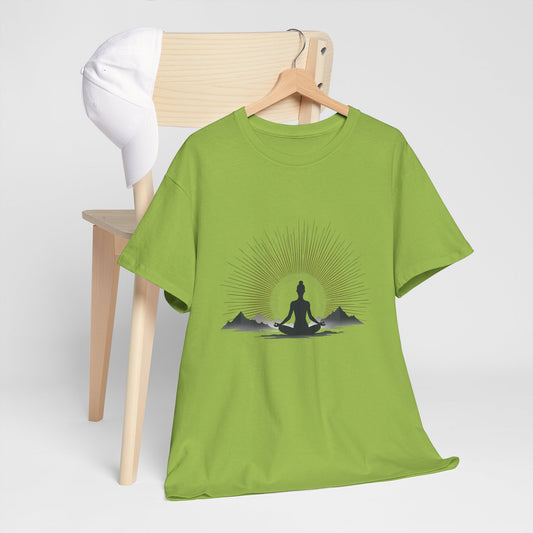 Mindfulness Meditation Unisex Heavy Cotton Tee