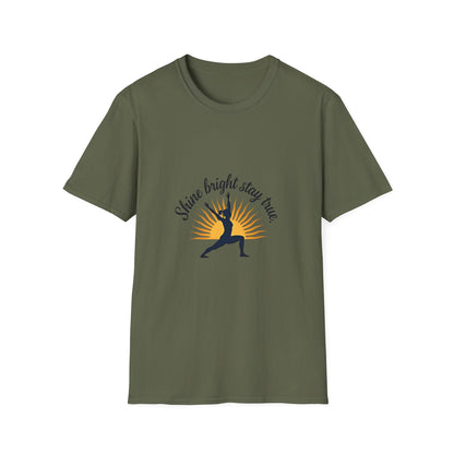 Unisex Inspirational T-Shirt, Motivational Tee, Fitness Shirt, Gift for Yogis, Relaxed Style for Everyday Wear