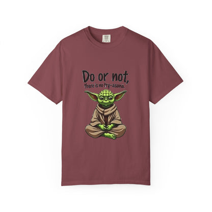Yoda Motivational T-Shirt, Unisex Tee, Funny Star Wars Gift, Geeky Apparel, Jedi Master Style, Casual Comfort Wear