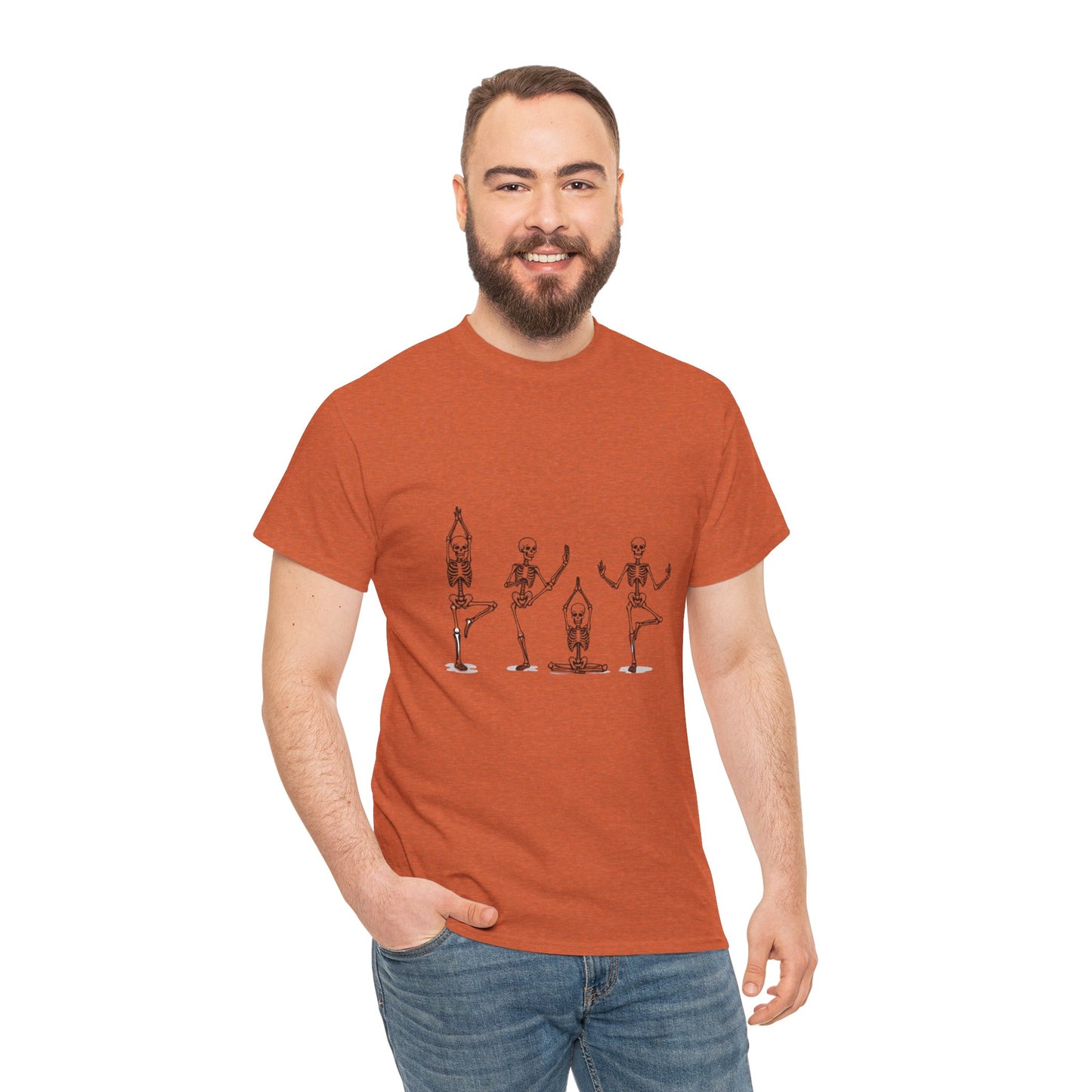 Playful Doodle Skeleton Tee