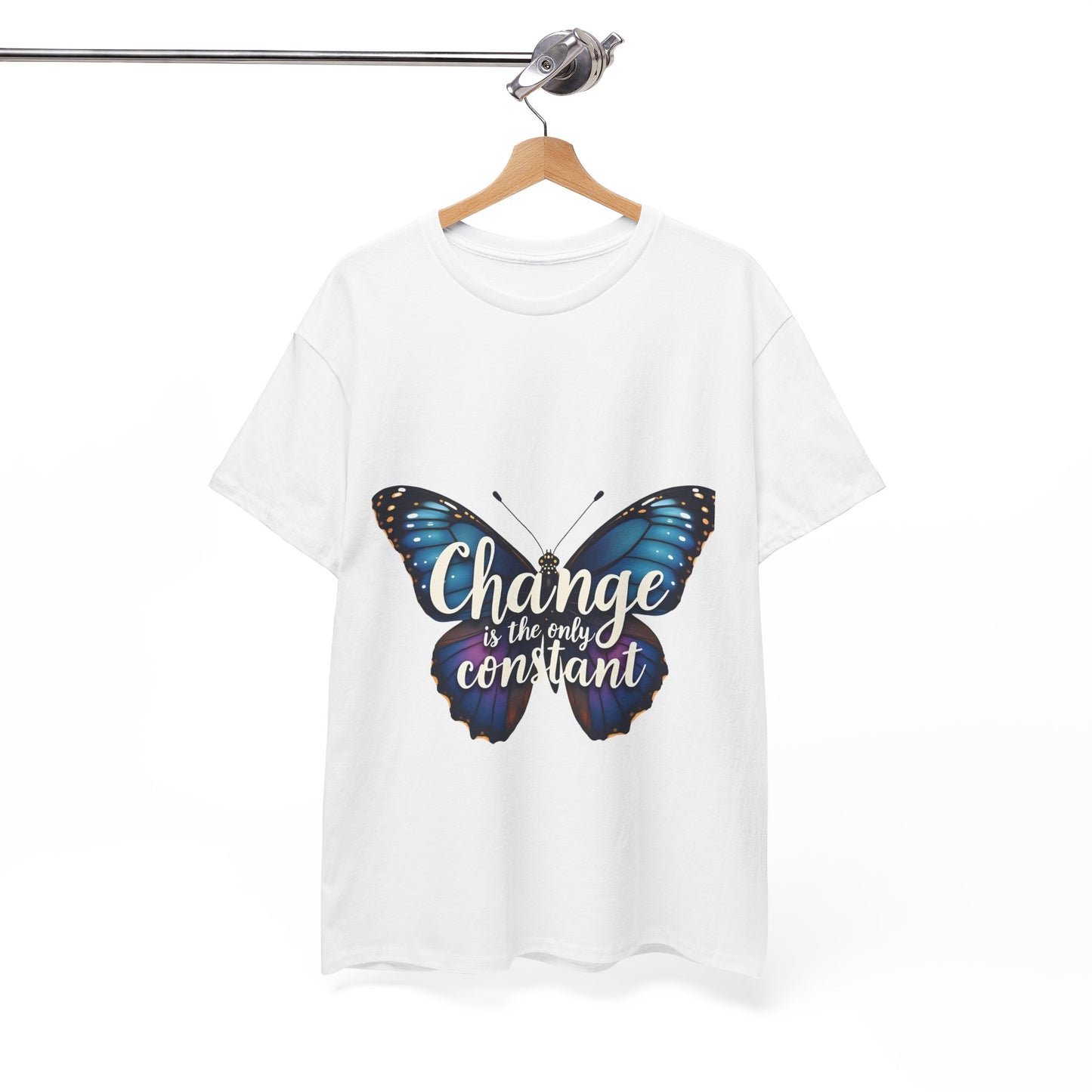 Butterfly Change Unisex T-Shirt - Inspirational Tee for Change Lovers, Gifts for Nature Enthusiasts, Motivational Wear, Everyday [...]