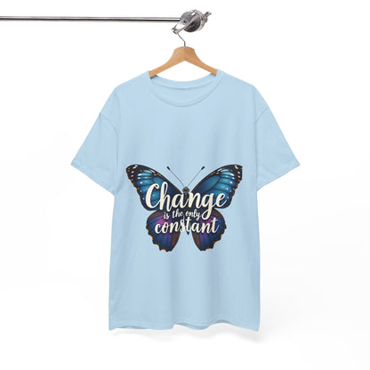 Butterfly Change Unisex T-Shirt - Inspirational Tee for Change Lovers, Gifts for Nature Enthusiasts, Motivational Wear, Everyday [...]