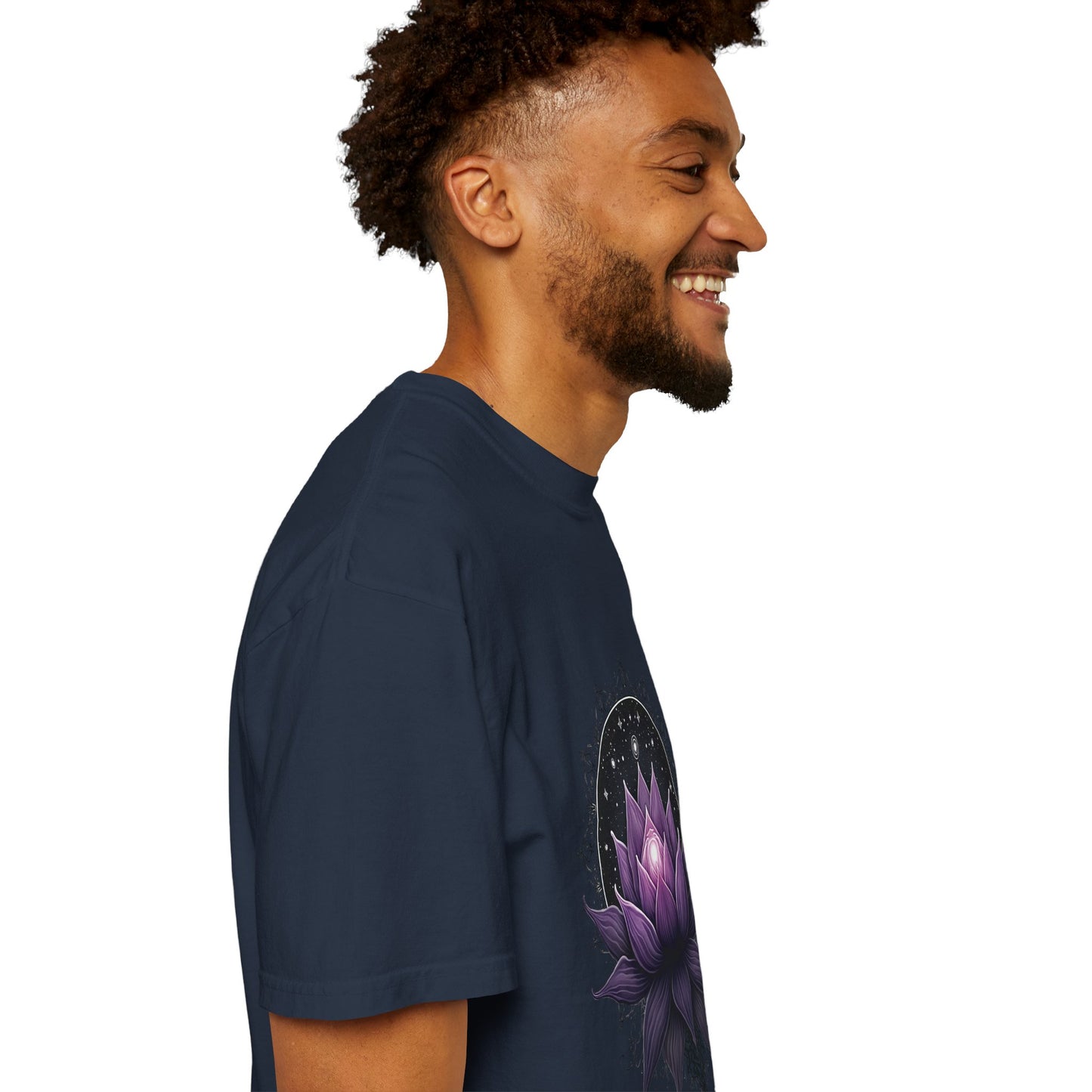 Purple Lotus Unisex T-Shirt - Boho Style for Spiritual Vibes