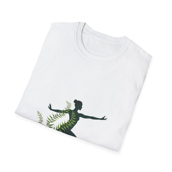 Unisex Softstyle T-Shirt with Nature-Inspired Design - Perfect for Eco-Conscious and Active Lifestyles