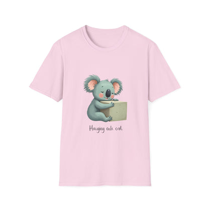 Cute Koala T-Shirt, Animal Lover Tee, Gift for Kids, Funny Shirt, Nature Apparel, Casual Wear