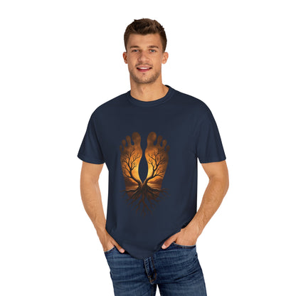 Nature-Inspired Unisex T-Shirt with Tree and Footprint Design | Eco-Friendly, Gift for Nature Lovers, Bohemian Style, Soul Connection [...]