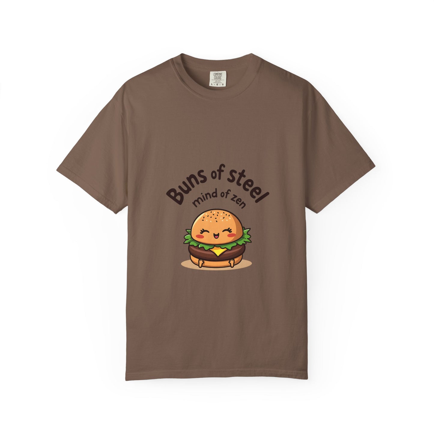 Buns of Steel T-Shirt, Cute Fitness Shirt, Unisex Graphic Tee, Gift for Foodies, Motivational T-Shirt, Comfortable Wear
